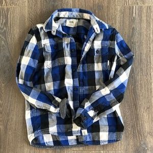 Boys Flannel Shirt, sz Medium